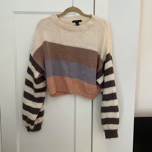 Chunky Sleeve Statement Sweater